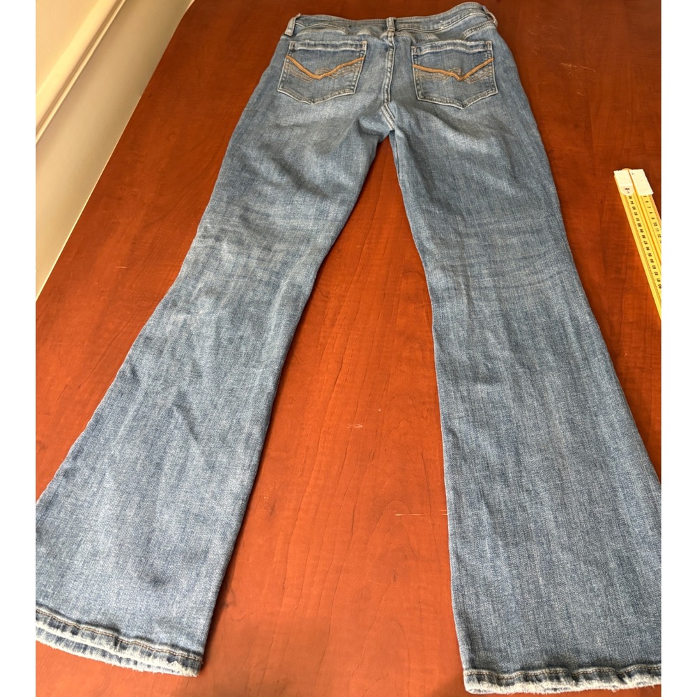 Idyllwind Miranda Lambert Womens 8W x 32L Bootcut Jeans Medium Wash Distressed